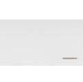Lorell Loop Magnetic Frameless Whiteboard with Marker Tray, 60" x 36",
