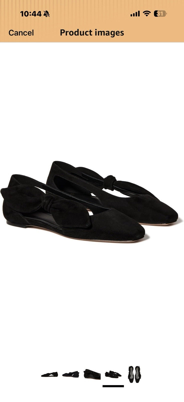 Kate Spade New York Womens Bunnie Suede Flat Size 11