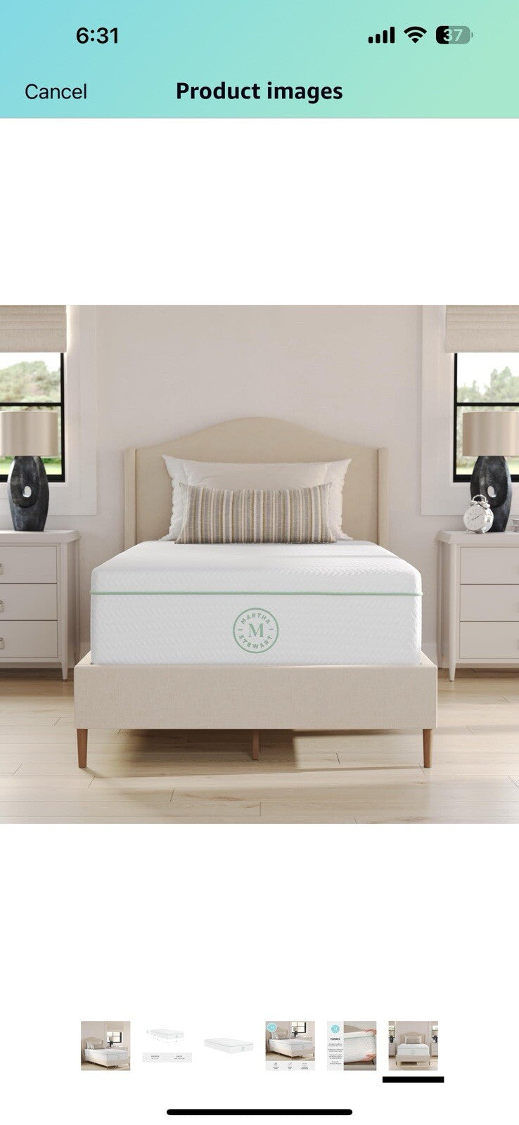 Martha Stewart SleepComplete Twin Mattress in a Box, Medium-Firm Triple-Action