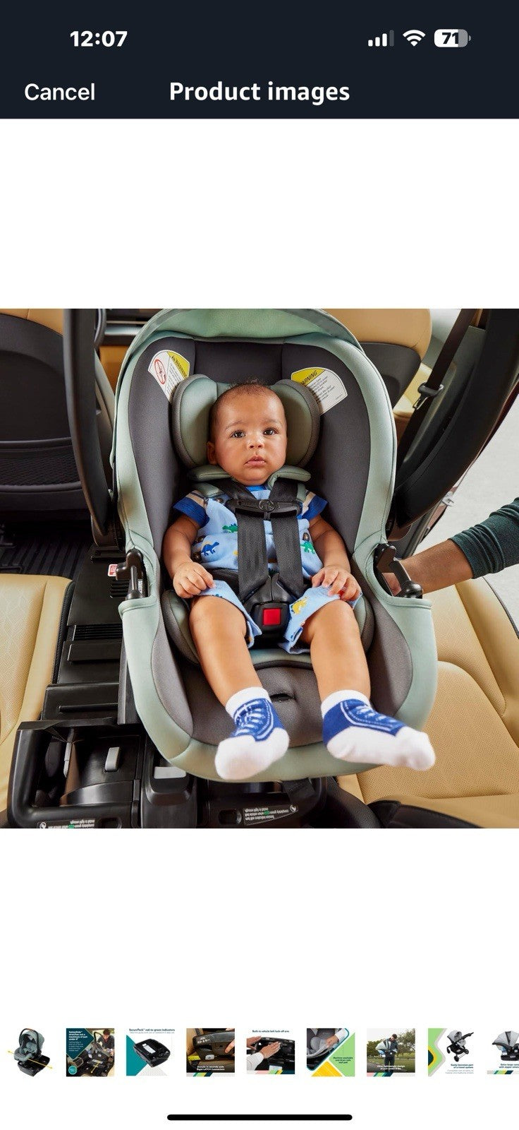 Safety 1st® onBoard™ Slide DLX Infant Car Seat w/SafetySlide™ Base, 