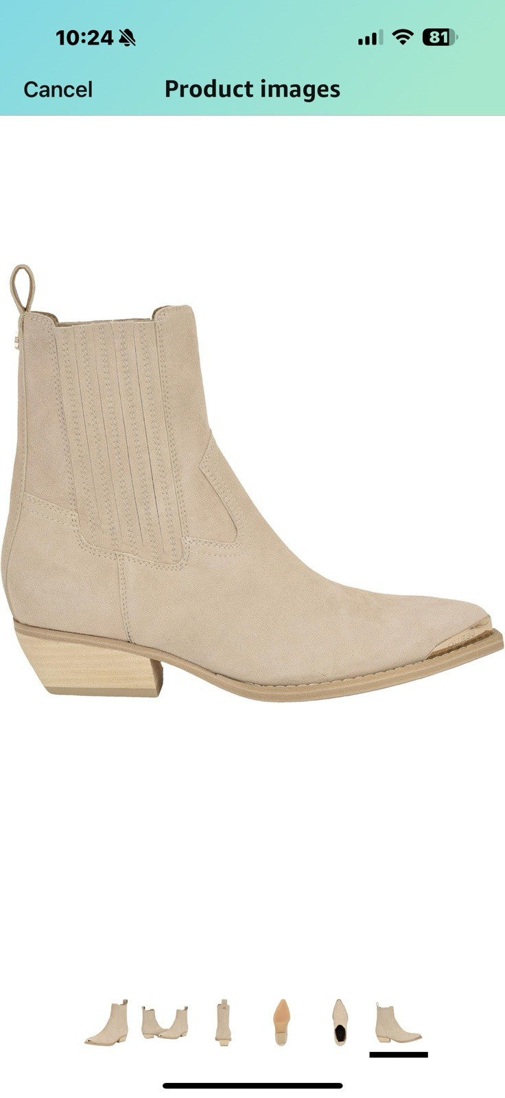 GUESS Women's Lanna Ankle Boot Size 9