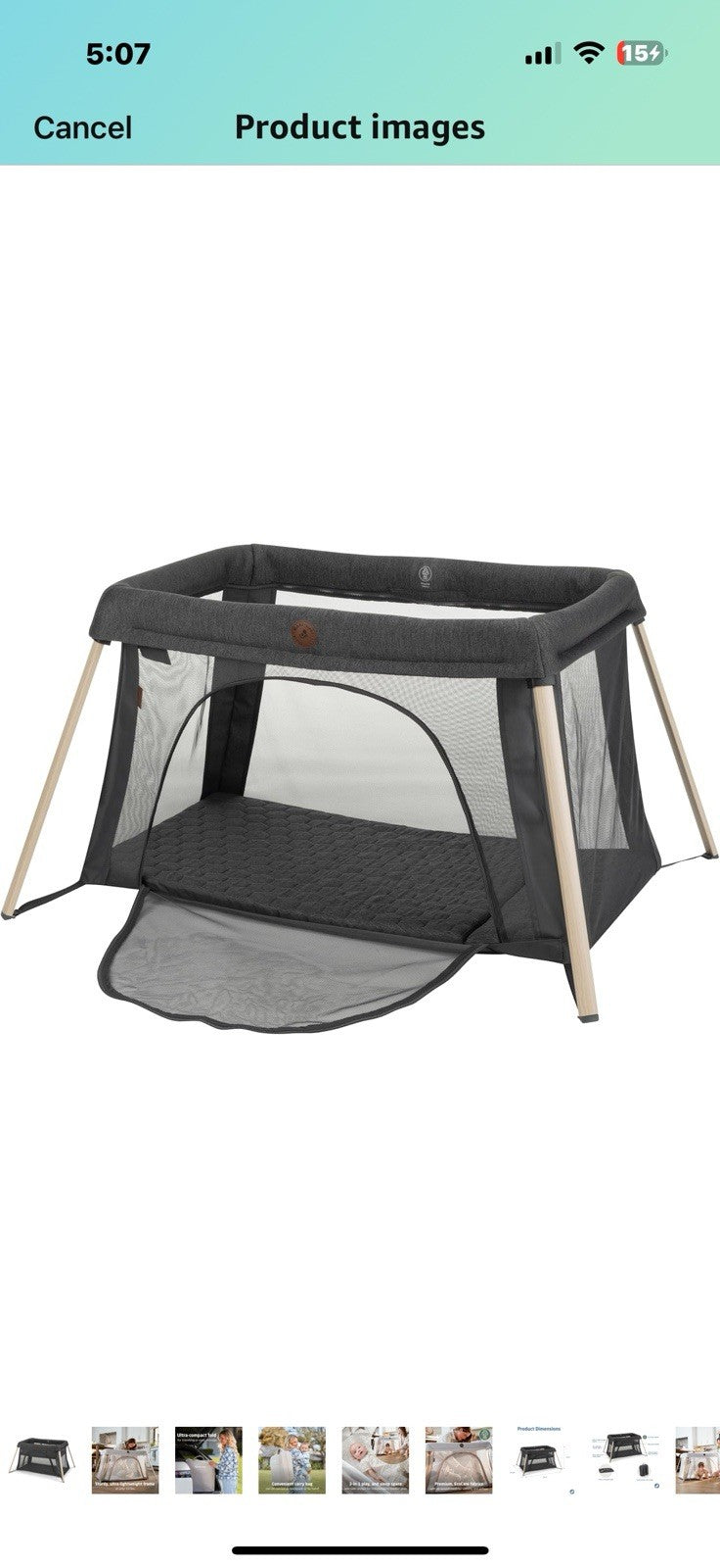 Maxi-Cosi Calao Travel Play Yard, Infant Bassinet, Toddler Playpen,