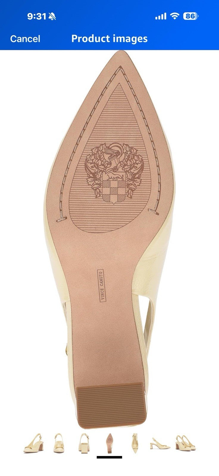 Vince Camuto Women's Hamden Pump Size 9