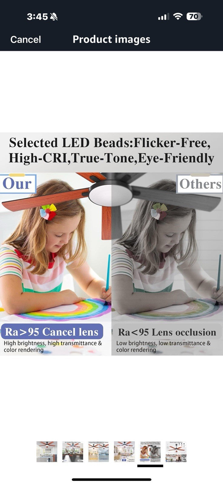 62 inch Ceiling Fans with Lights and Remote Control,Indoor