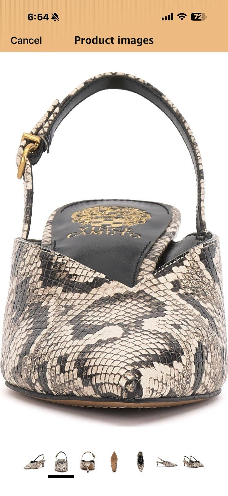Vince Camuto Women's Kylien Pump Size 9.5