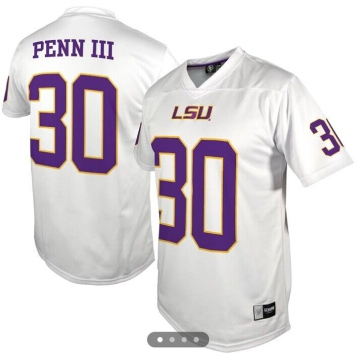 NCAA mens Lsu Tigers Football X Large