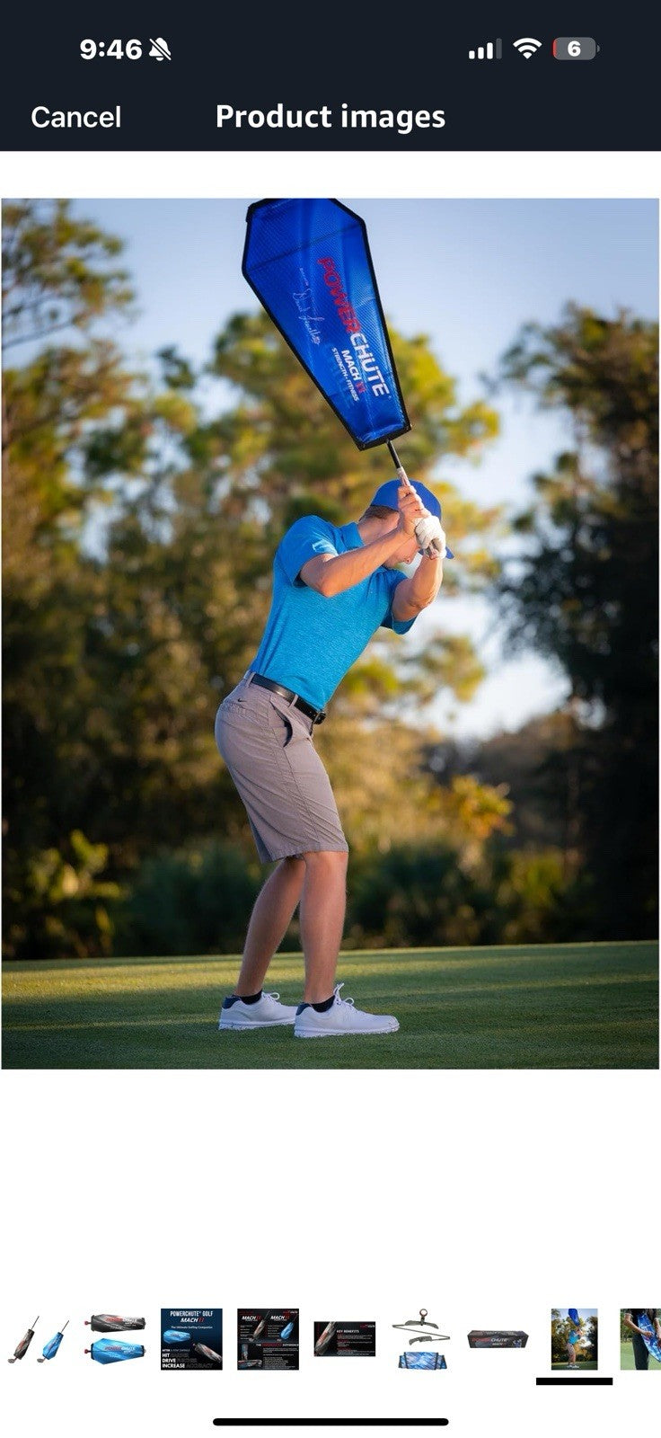PowerPro Sports: Powerchute Mach II - Golf Swing Training Aid by David 