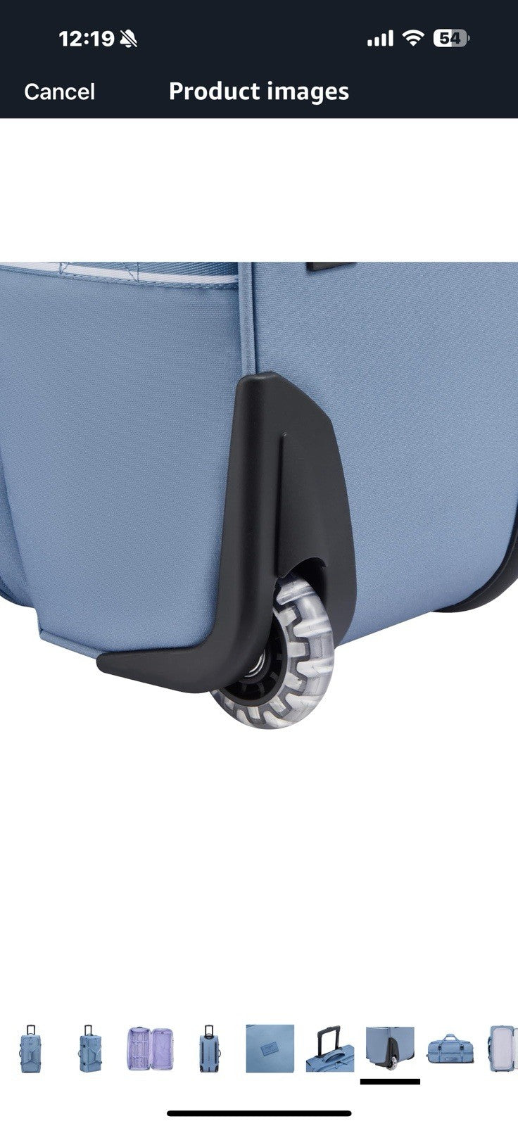 florence by mills Women's Two Wheel Rolling Travel Duffle Bag