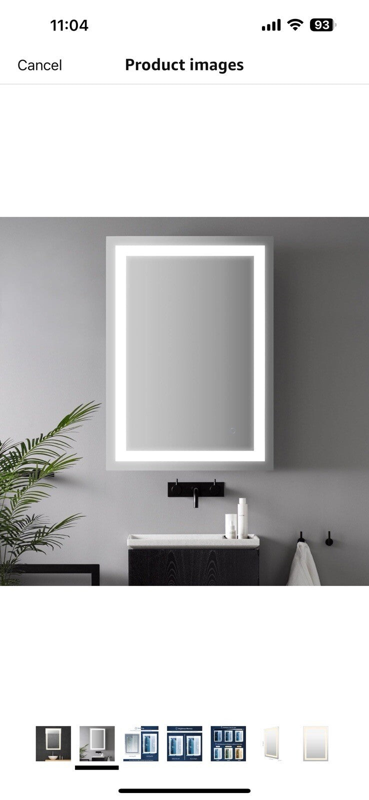 JONATHAN Y MIR102A-2434 Remy 24 in. W x 34 in. H Small Rectangular 