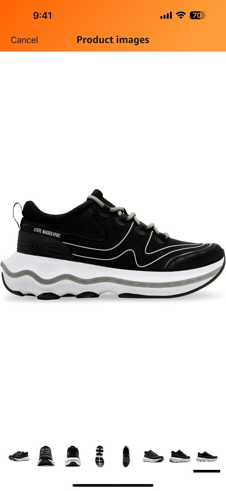 Steve Madden Men's Pressure Sneaker Size 8 