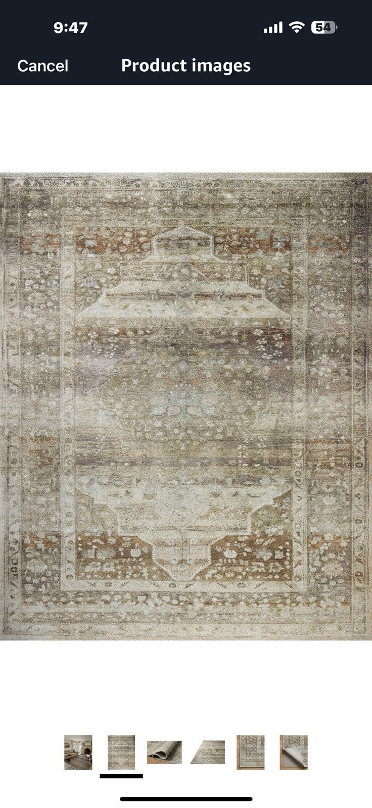 Loloi Magnolia Home by Joanna Gaines Wimberly Collection WYM 7'-9" x 9'-9"