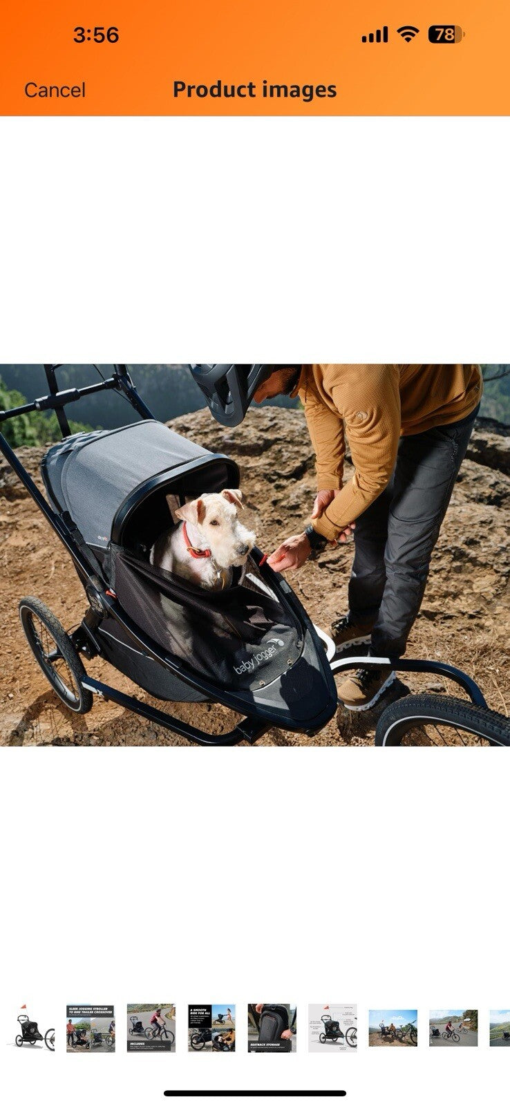 Baby Jogger City Prix Jogger x Bike Trailer – Easily Converts to Bike Trailer 