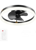 GLOBE Electric 37000113 20" Ceiling Fan with LED Light, Remote Control, 
