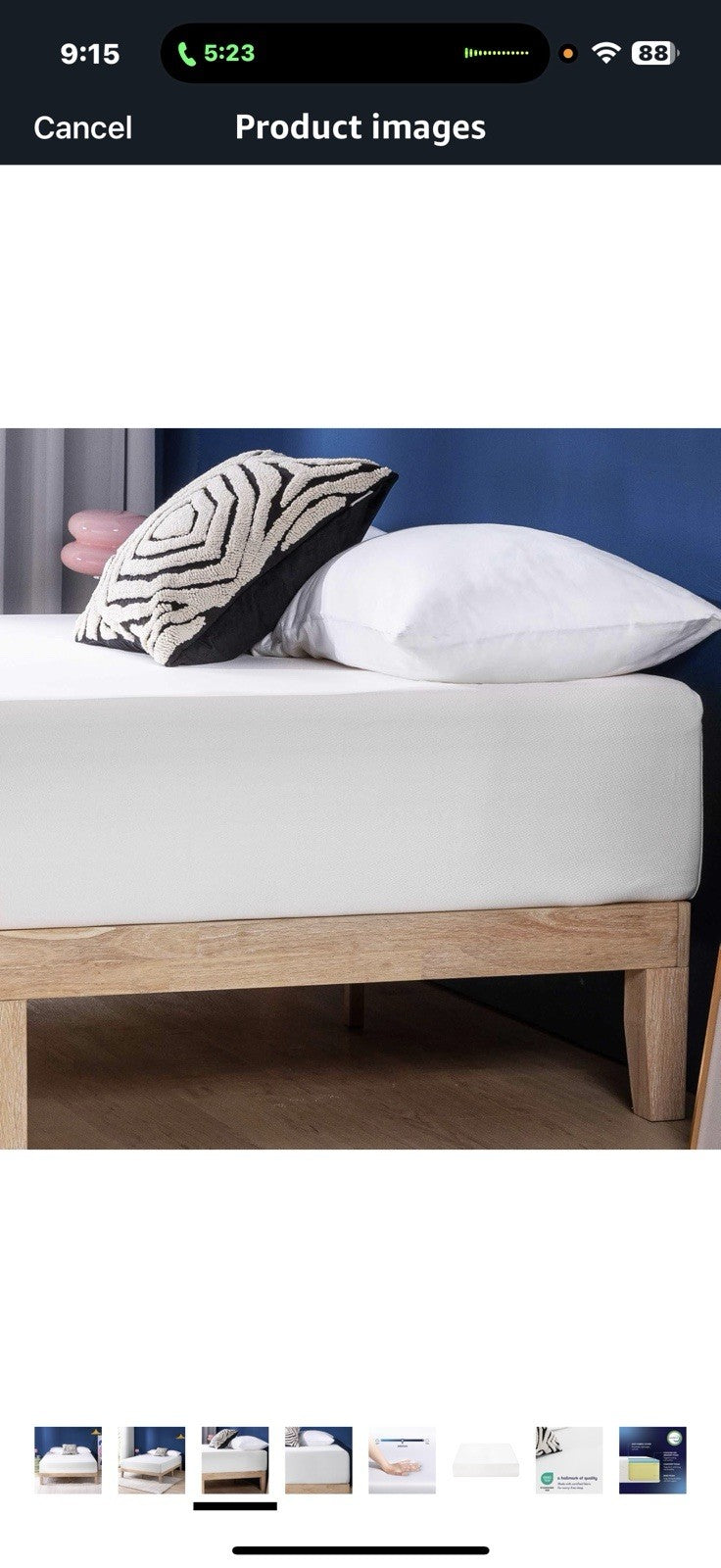 Best Price Mattress 12 Inch Memory Foam Mattress, Cooling Gel Infused,