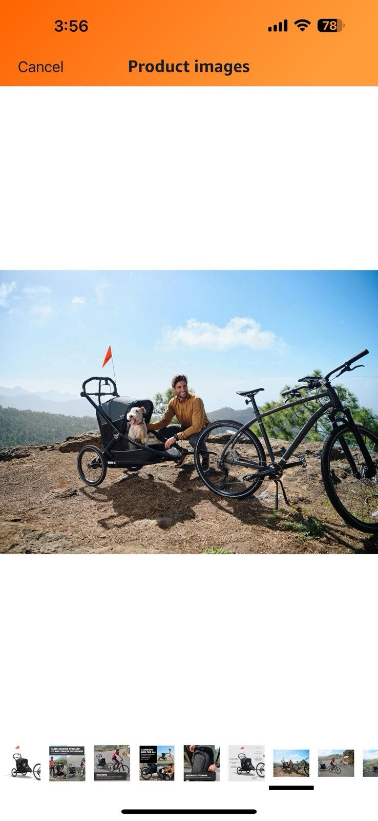 Baby Jogger City Prix Jogger x Bike Trailer – Easily Converts to Bike Trailer 