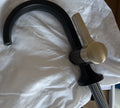 Delta Faucet Albion Single Hole Bathroom Faucet, Black/Gold Single Handle 