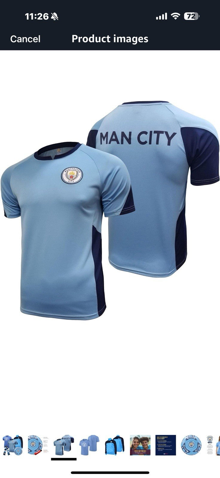 Icon Sports Manchester City Ultimate Fan Pack – Official Licensed XL