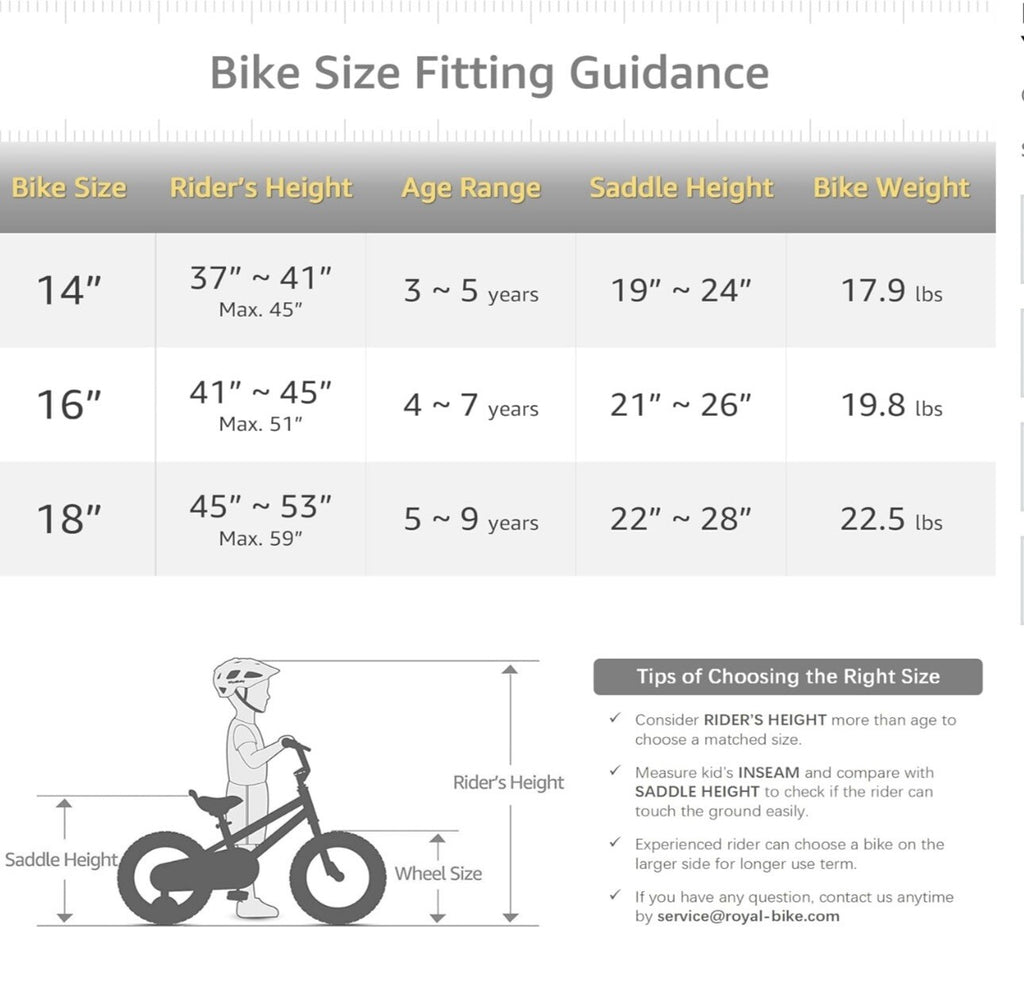Royalbaby Aluminum Kids Bike 18 Inch Wheel Lightweight Bicycle 