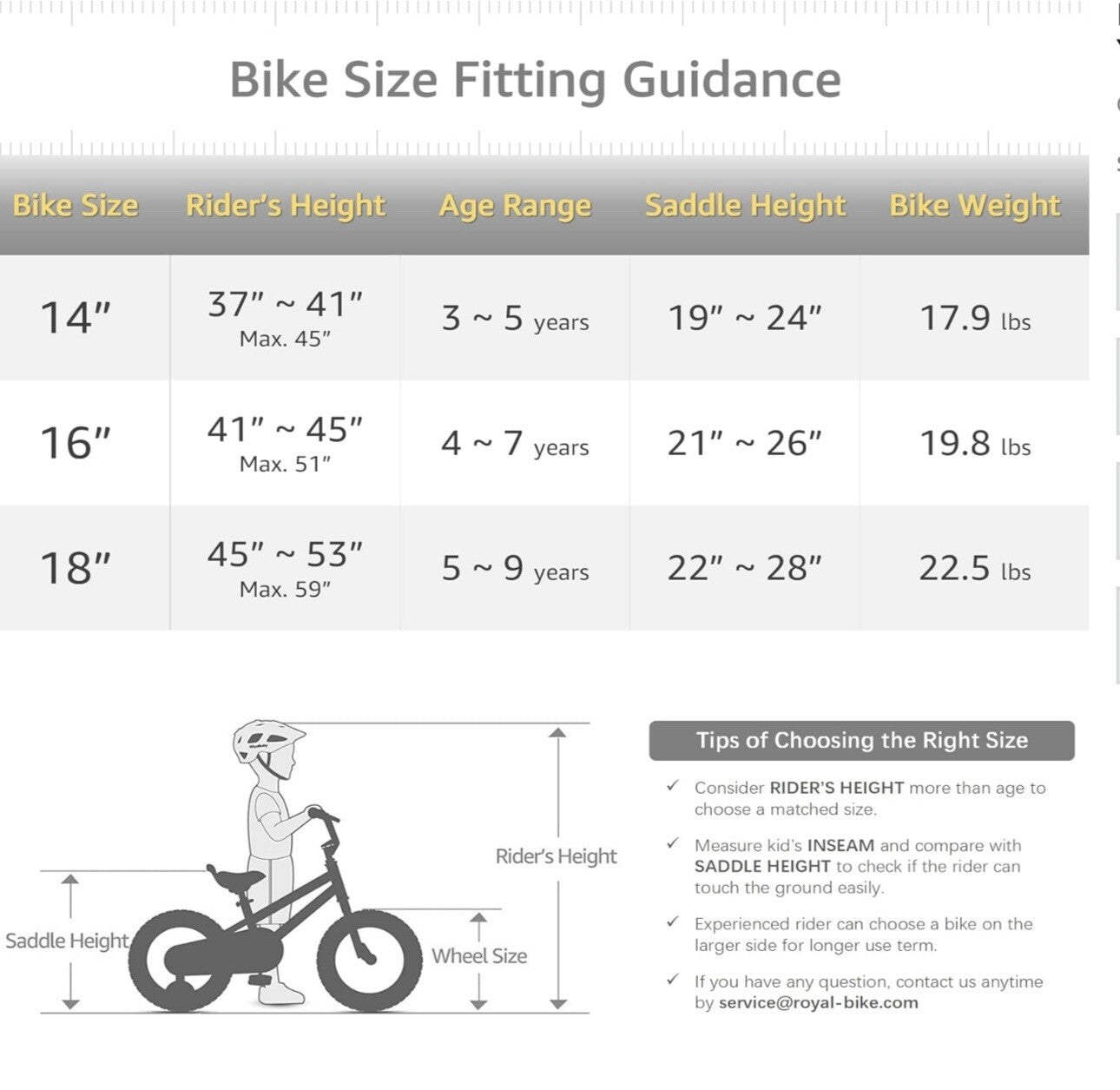 Royalbaby Aluminum Kids Bike 18 Inch Wheel Lightweight Bicycle 