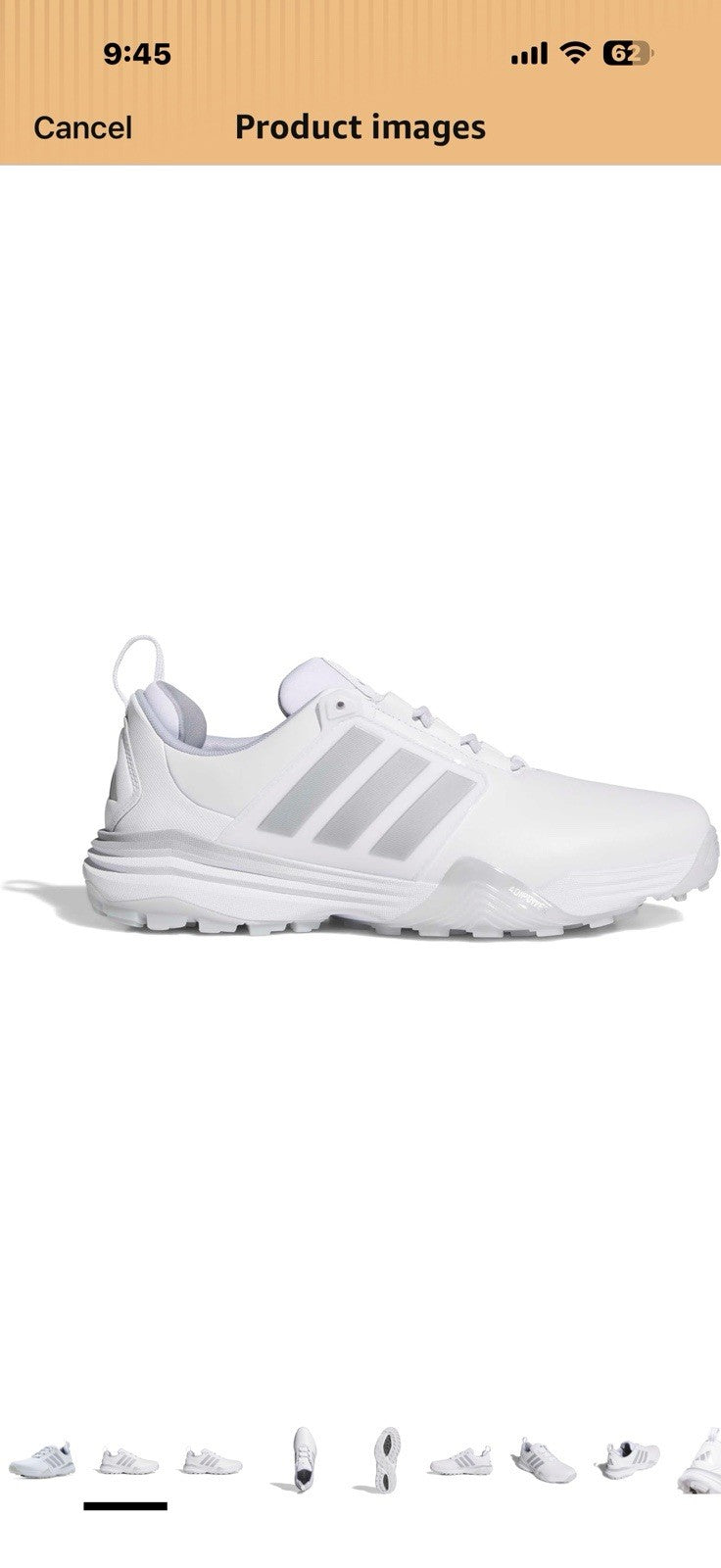adidas Mens Adipower 26 Spikeless Size 8