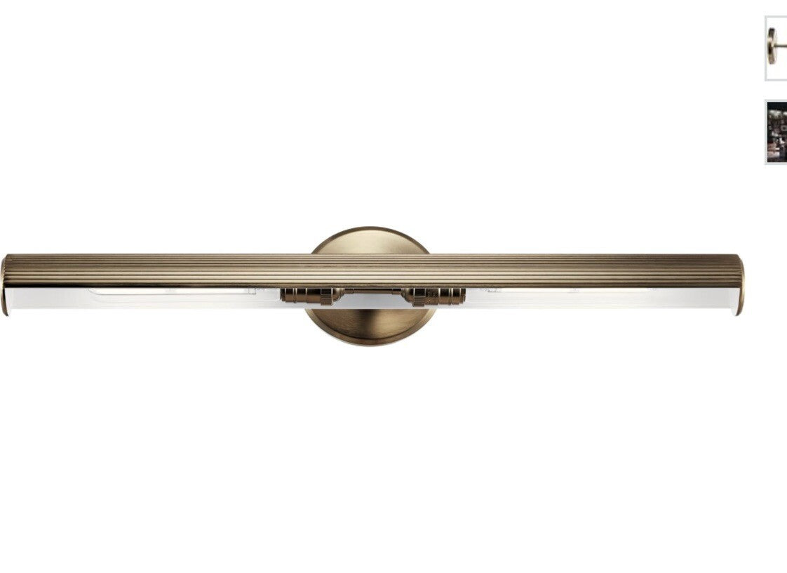 KICHLER Midi Picture Light, Updated Traditional Light 24 Inch