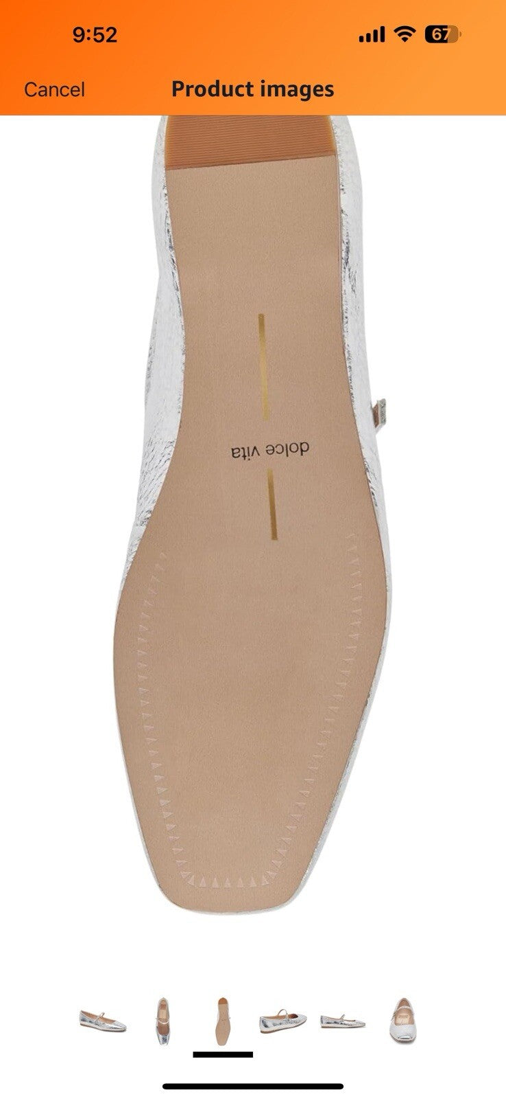 Dolce Vita Women's Reyes Ballet Flat 9.5