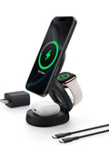 Belkin MagSafe Charger Compatible, 3-in-1 Qi2 Wireless Charging Station