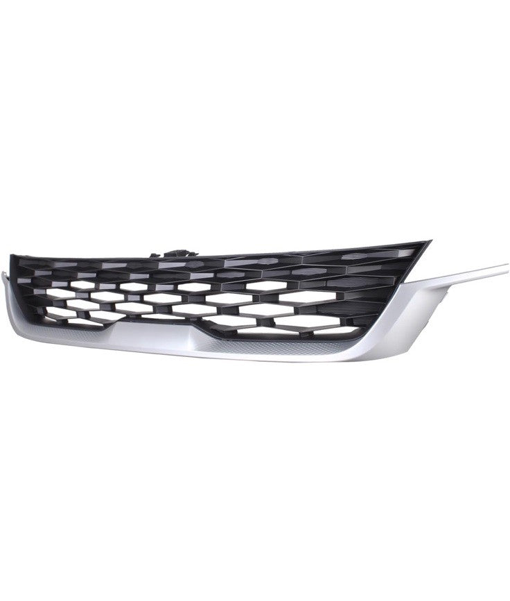 Front Grille Compatible with 2021 Kia Seltos EX/Nightfall/S/SX with Chrome