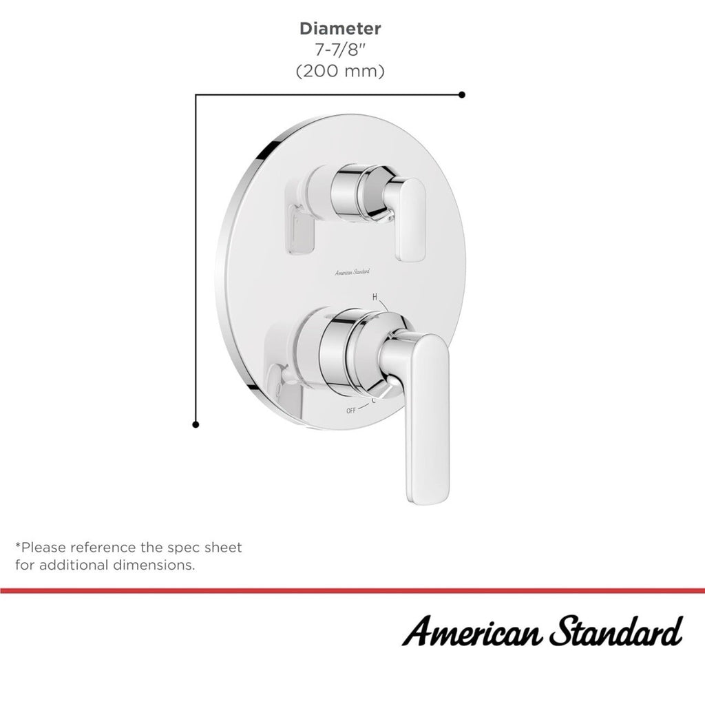 American Standard TU061740.295 Aspirations 2-Handle Pressure Balance