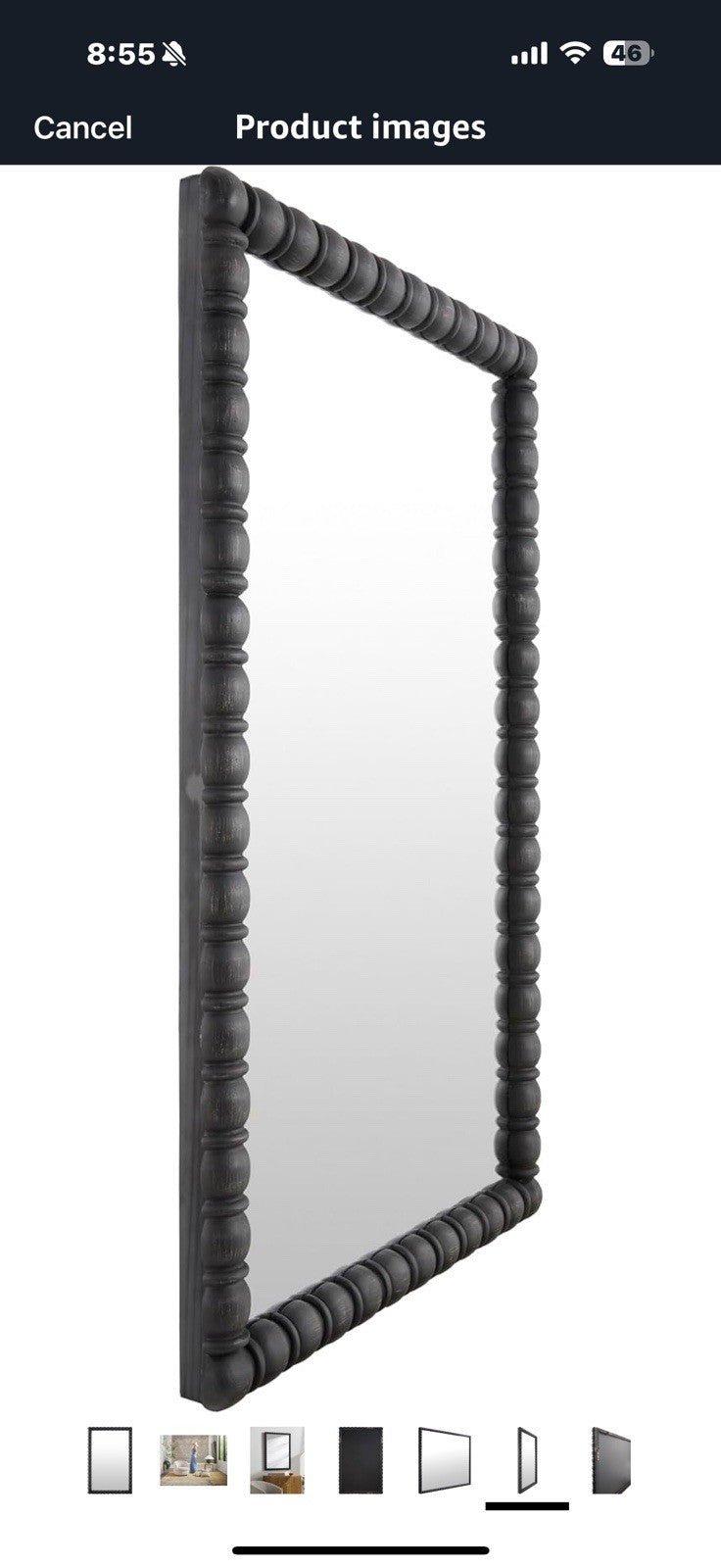 Livabliss x Galey Alix Karling Blair Traditional Accent Mirror, 39" H x 31" 