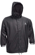 John Deere JD44540J Stretch PU Jacket, Mesh Lining, Reflective Logo XL