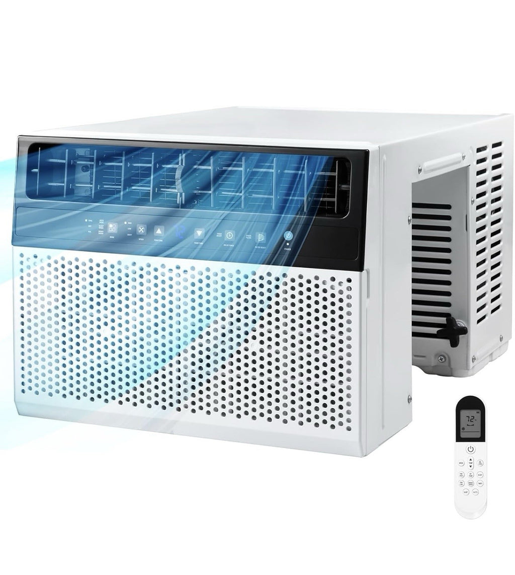 Electactic U-Shaped Window Air Conditioner,Window AC Unit Cools up tp 450 