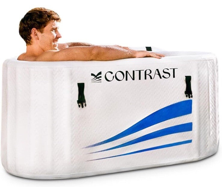 Contrast Ice Bath Tub PRO for Athletes XL - Water Chiller Compatible 