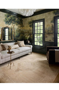 Loloi Chris Loves Julia Palma Collection PLM-07 Wheat/Taupe 5'-3" x 7'-6" 