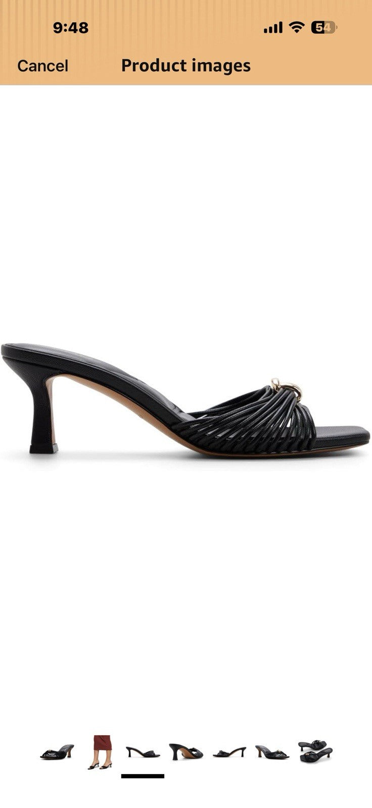 ALDO Women's Arianne Open-Toe Heeled Mule Size 11