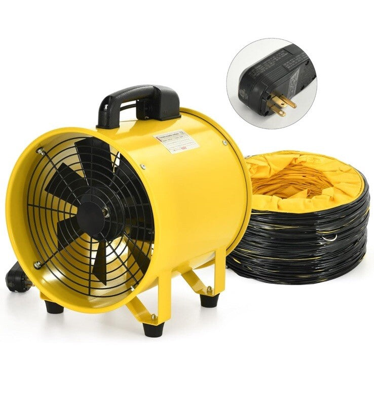 YITAHOME Two Speed Exhaust Fan 12 Inch, Utility Blower Extractor Fan