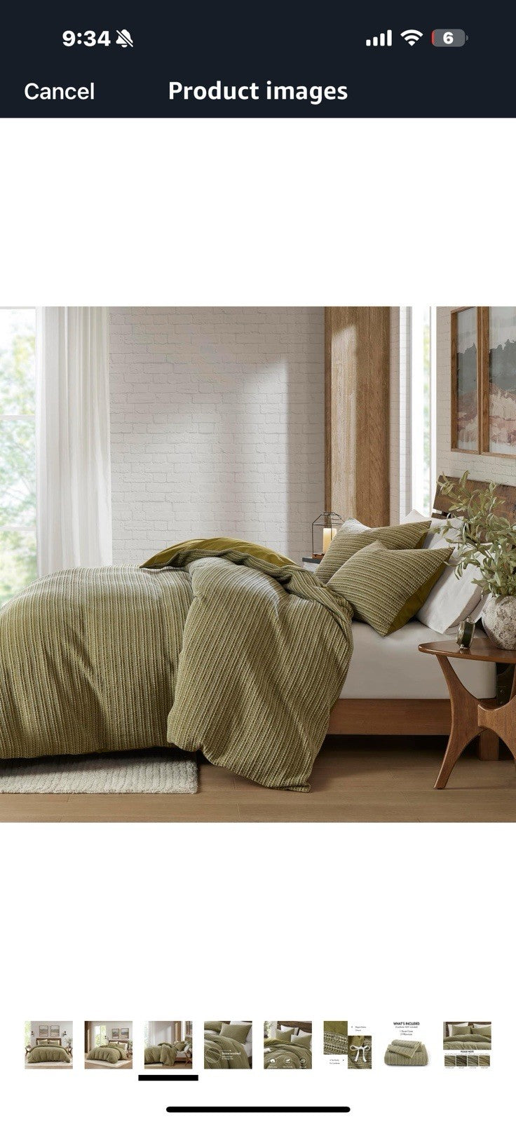 Woolrich King Duvet Cover Set Cotton Waffle Pre-Stone Washed, Oversized