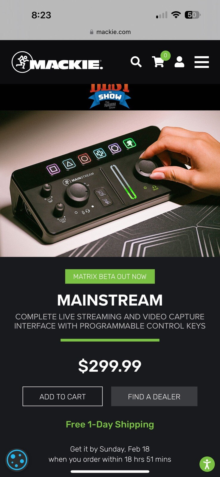 Mackie MainStream Complete Live Streaming and Video Capture