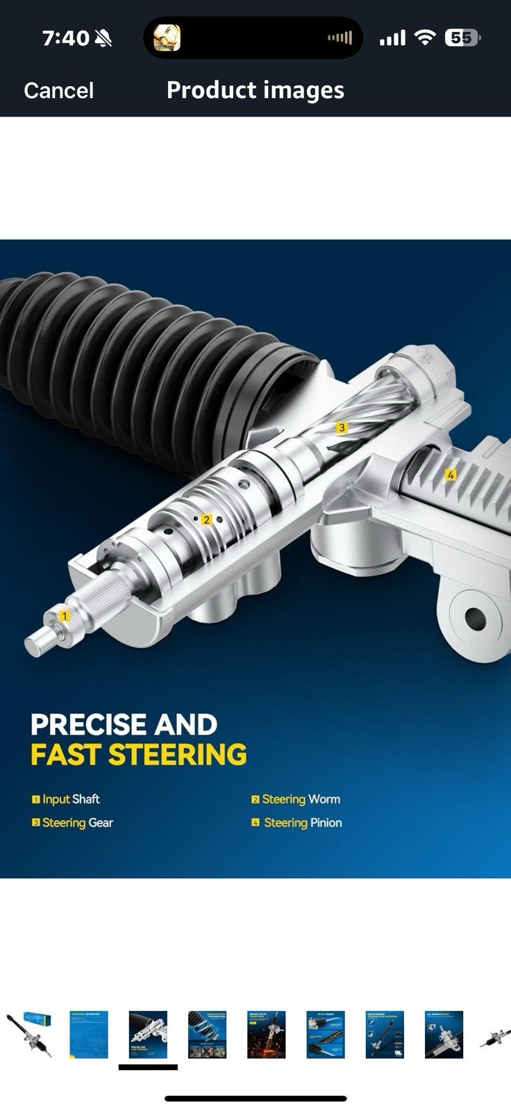 PHILTOP Hydraulic Power Rack and Pinion Assembly Replacement