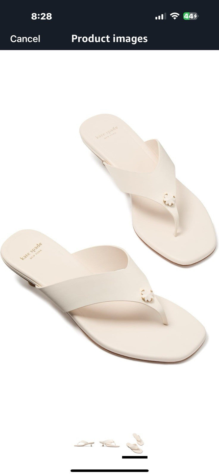 kate spade new york Women's Spade Flower Heel Sandal Size 10 