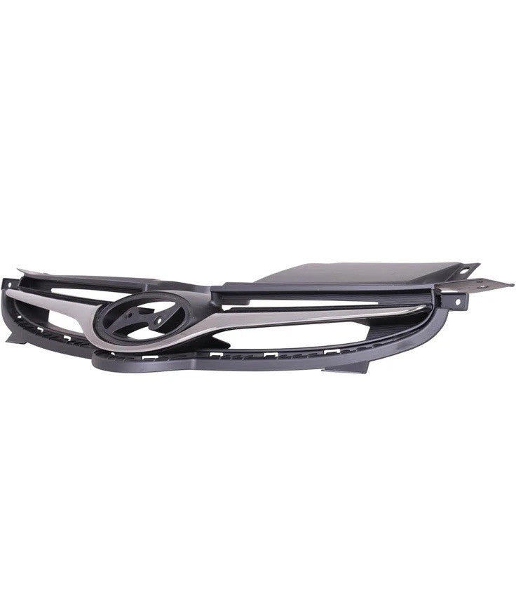 Front Grille Compatible with 2014-2016 Hyundai Elantra Sedan w/Chrome