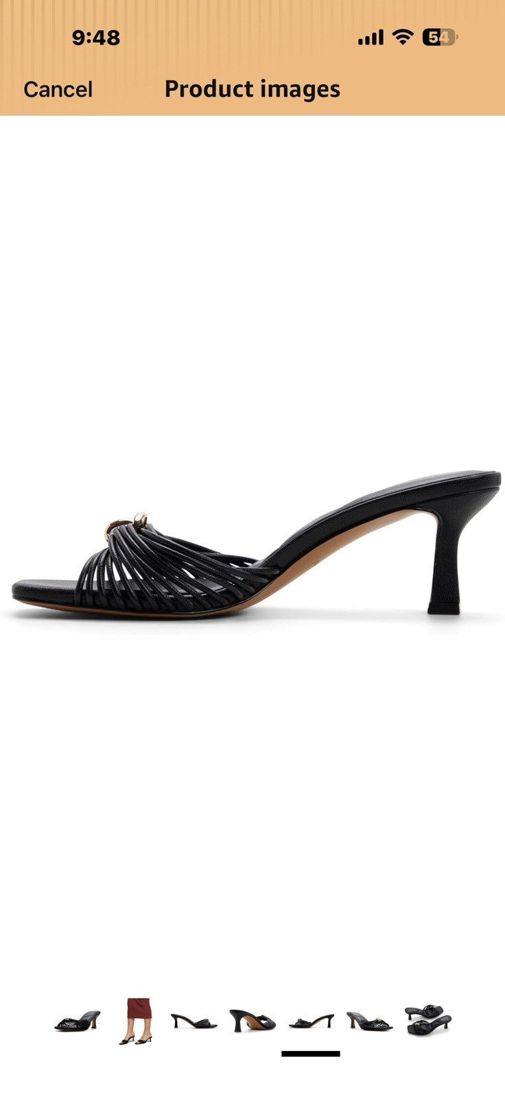 ALDO Women's Arianne Open-Toe Heeled Mule Size 11