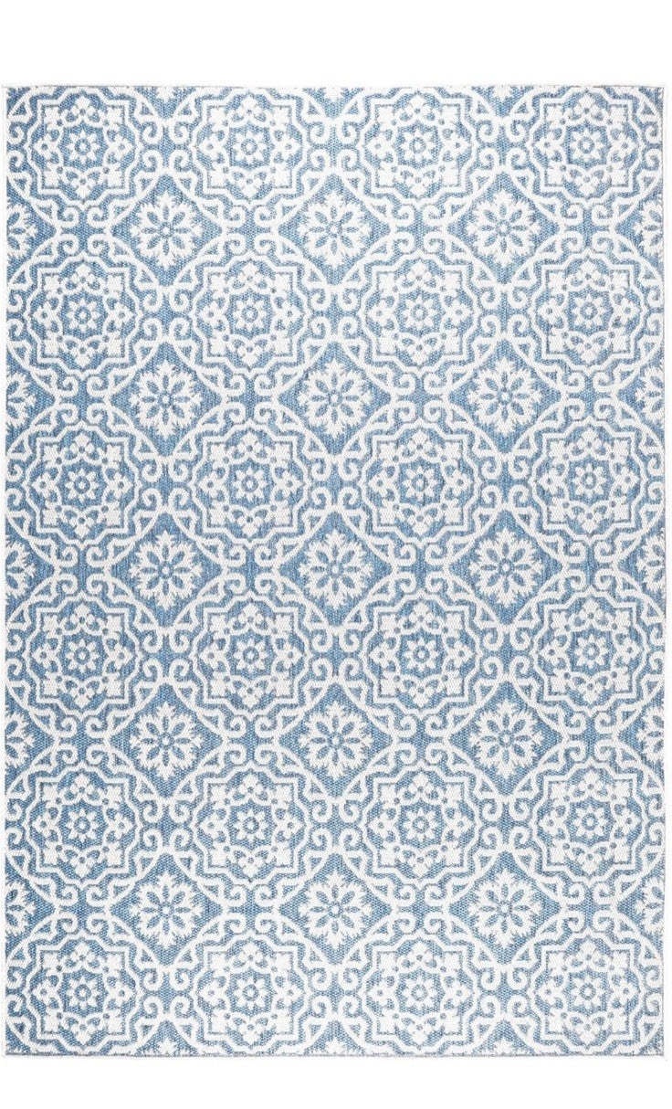 Nicole Miller New York Patio Country Julia Transitional Geometric 7.9-10