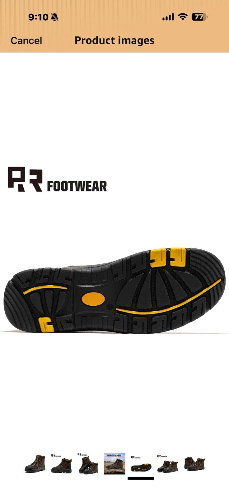 ROCKROOSTER Marfa Composite Toe 6-Inch Ankle Support Waterproof 11.5 Wide