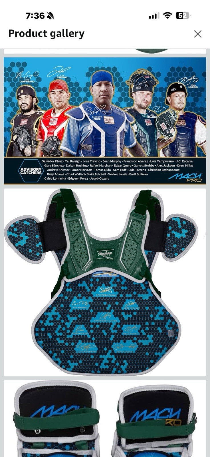 Rawlings | MACH PRO Series Baseball Catcher's Set | NOCSAE Certified |