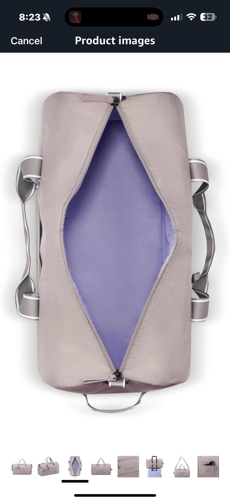 florence by mills Sweet Escape Carry-On Duffle Bag