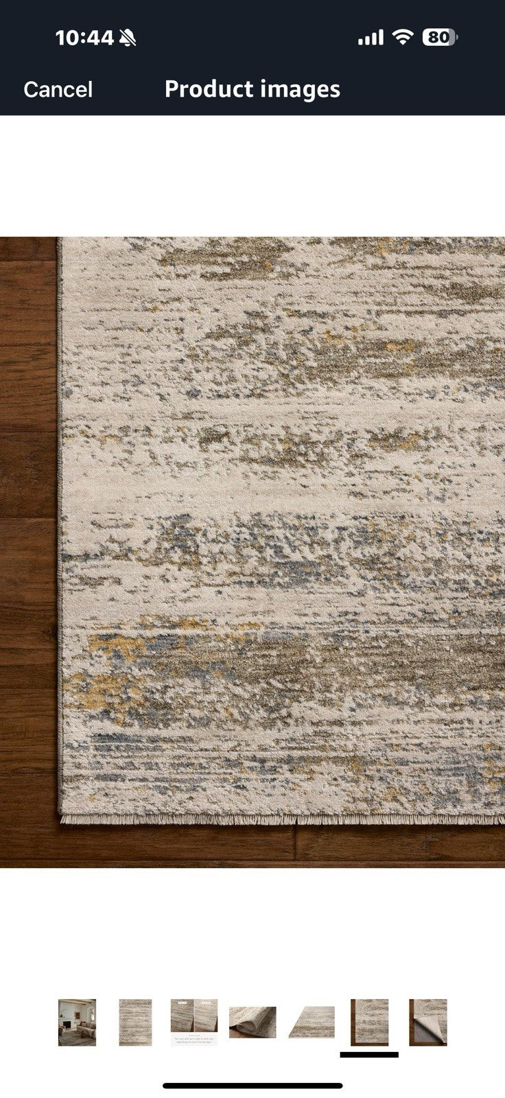 Loloi II Nellie Collection NEL-04 Lagoon/Dove 7'-10" x 10'-2" Area Rug