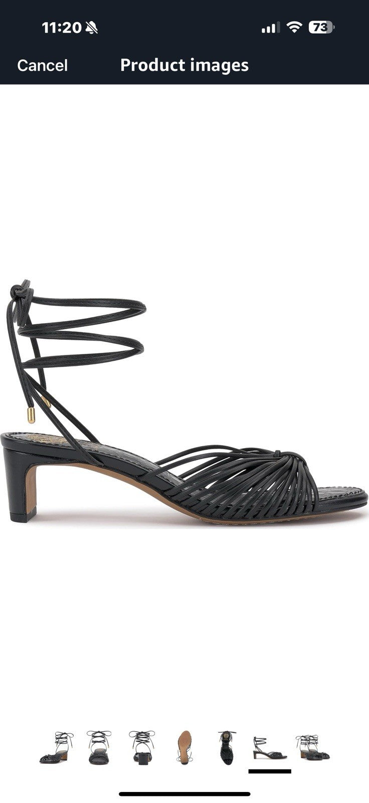 Vince Camuto Women's Lory Heeled Sandal 8.5 