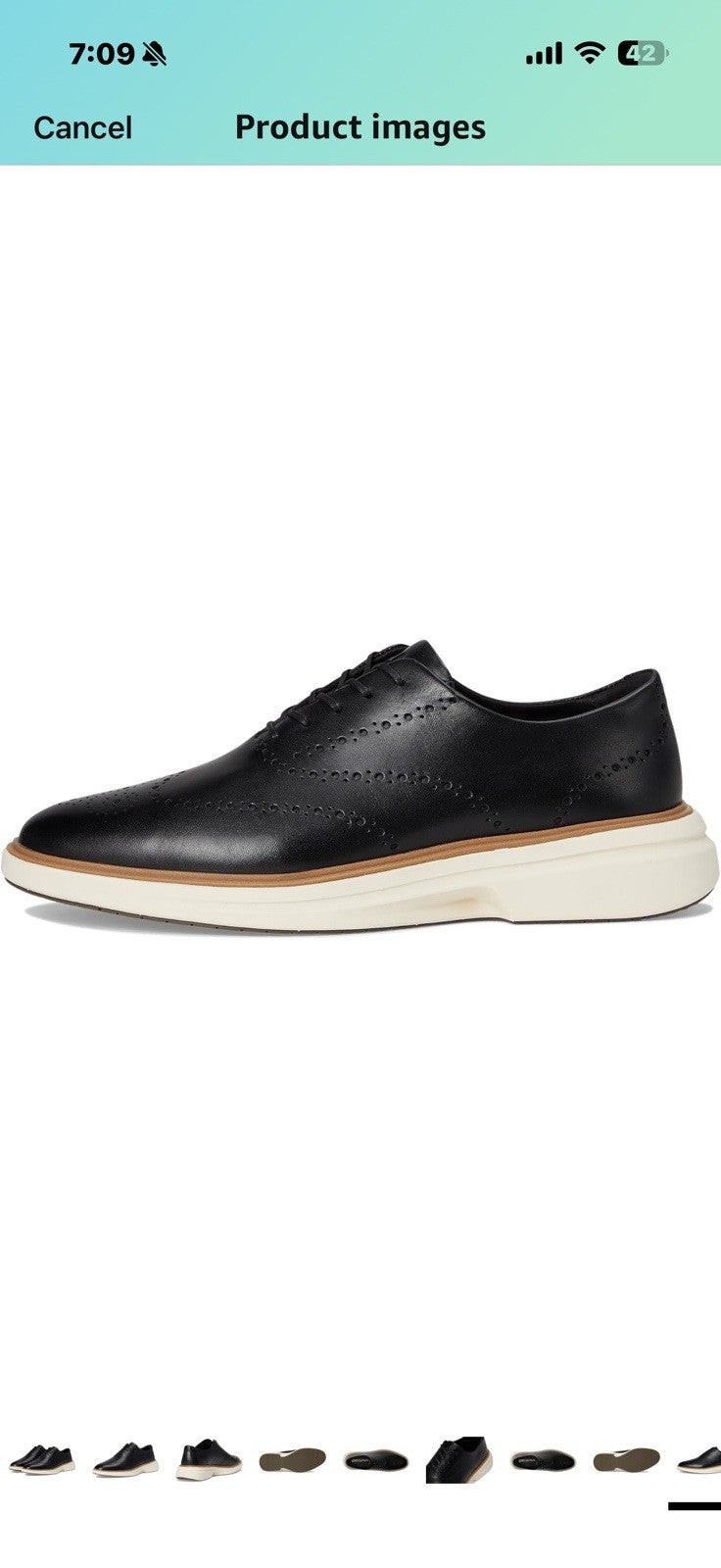 Cole Haan Men's Originalgrand Cityspectre Wingtip Oxford Size 9