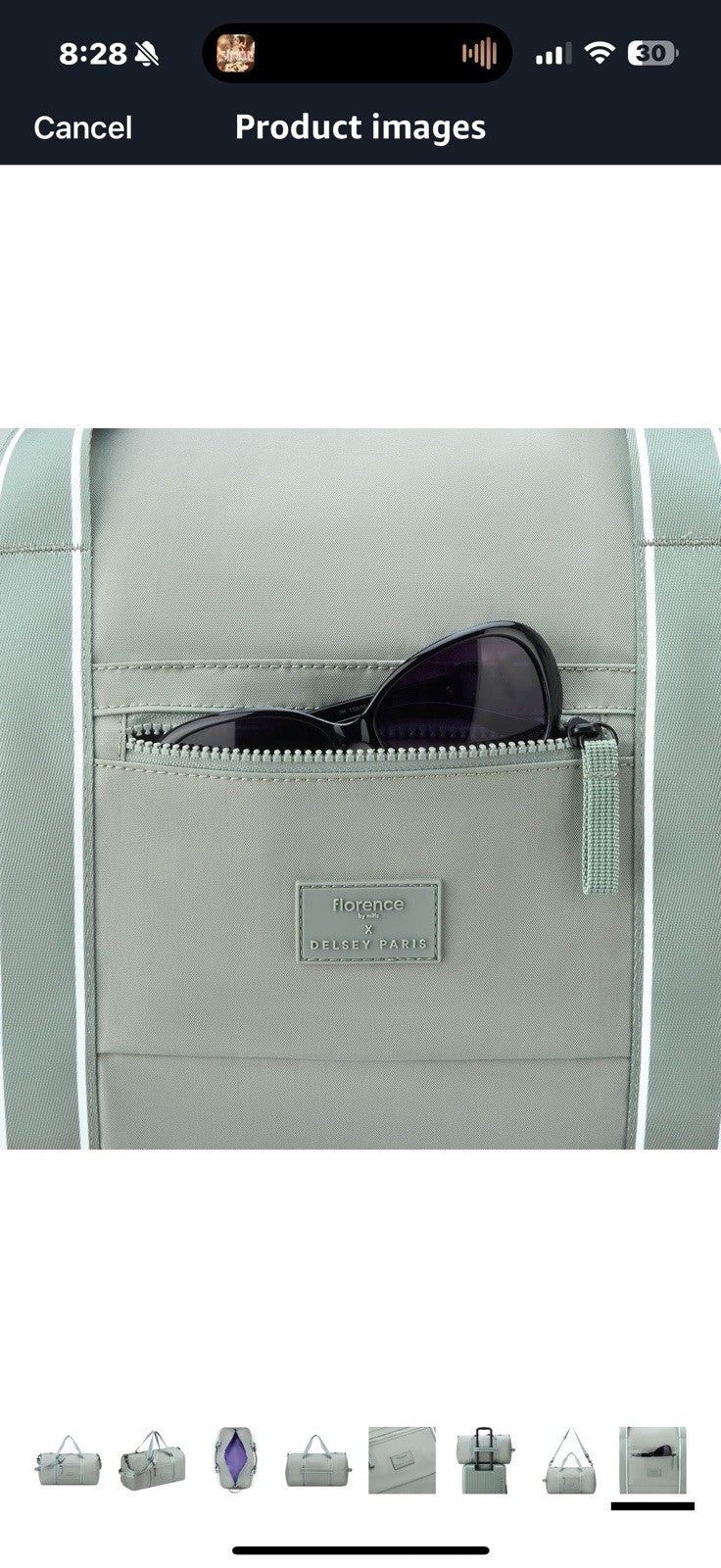florence by mills Sweet Escape Carry-On Duffle Bag